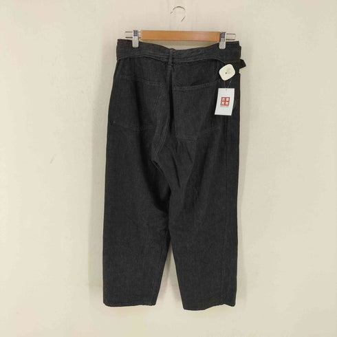 コモリ COMOLI 21SS デニム ベルテッドパンツ メンズ JPN:1